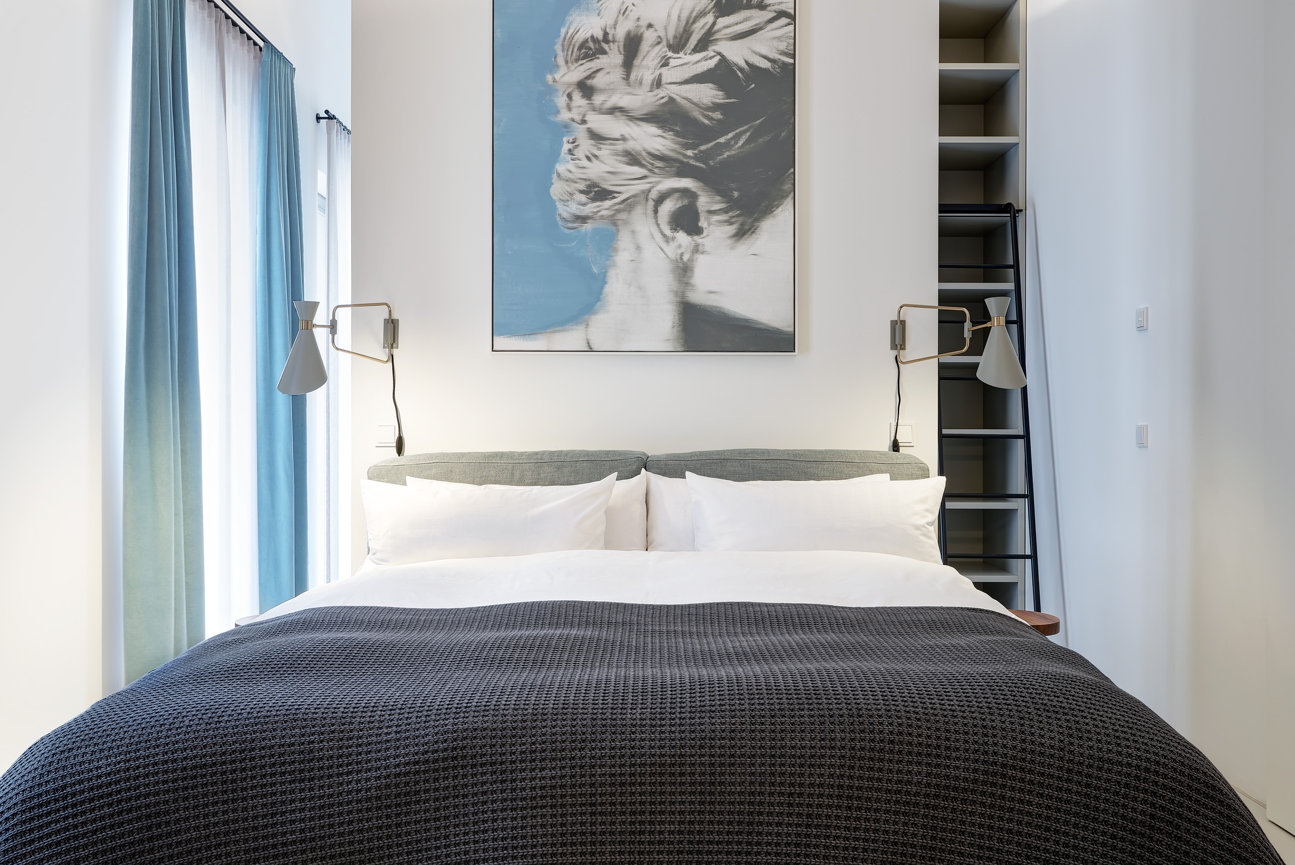 Greifswalder.34-Prenzlauer Berg-Berlin-Urban-Loft-Schlafzimmer-Kingsize bed