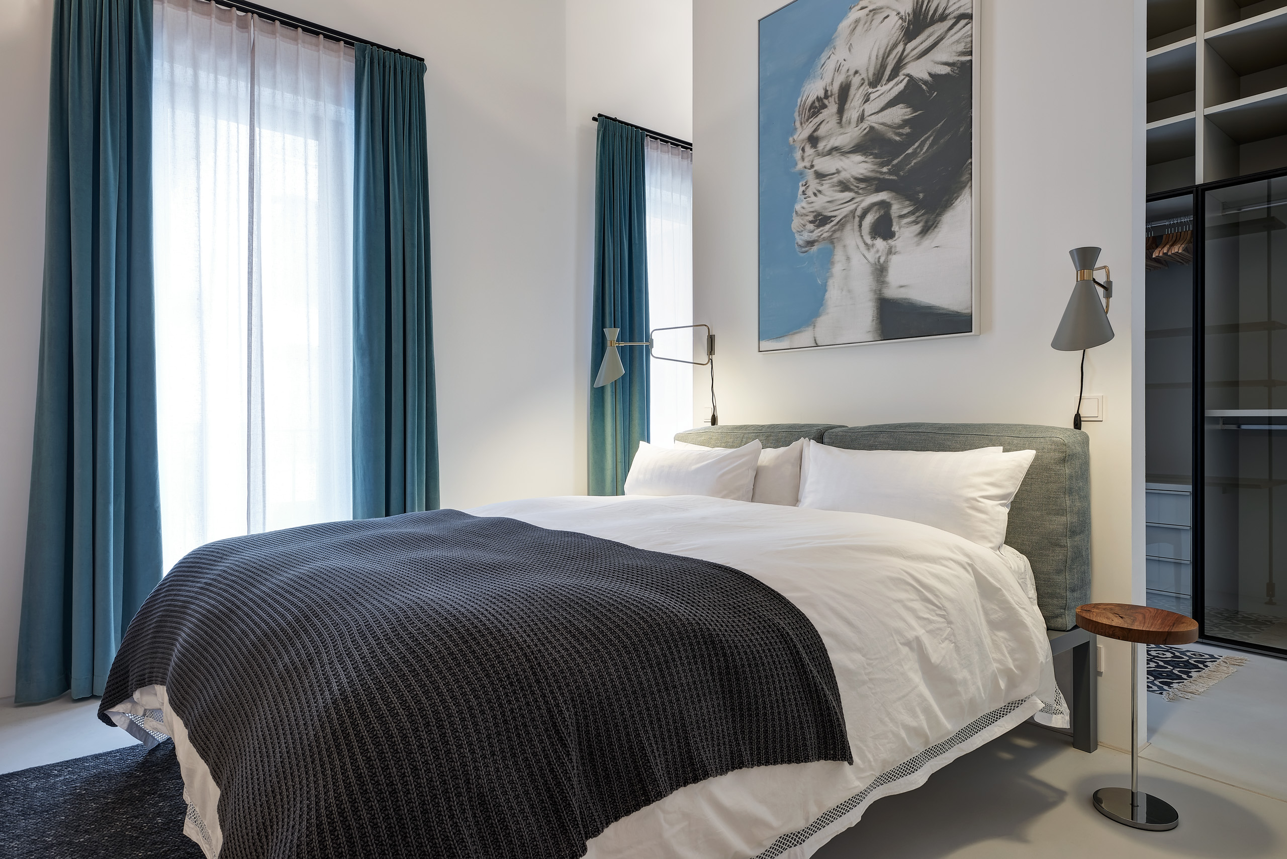 Greifswalder.34-Prenzlauer Berg-Berlin-Urban-Loft-Schlafzimmer-Kingsize